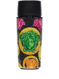 Versace thermos à motif Medusa orné de cristal - Noir