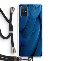 Pauw: Samsung Galaxy A71 Transparant Hoesje met koord