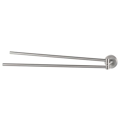 Handdoekhouder Haceka Kosmos Tec 42.3 cm Draaibaar Mat Chroom