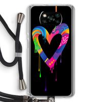 Melts My Heart: Xiaomi Poco X3 NFC Transparant Hoesje met koord