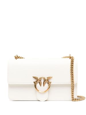 PINKO sac à bandoulière Love One Simply - Blanc