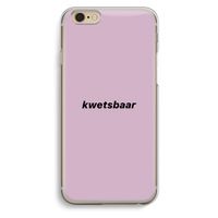kwetsbaar: iPhone 6 / 6S Transparant Hoesje