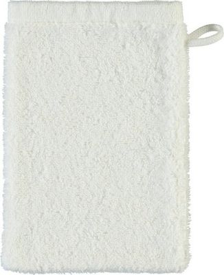 Cawö Cawo Lifestyle Uni Washandje Wit