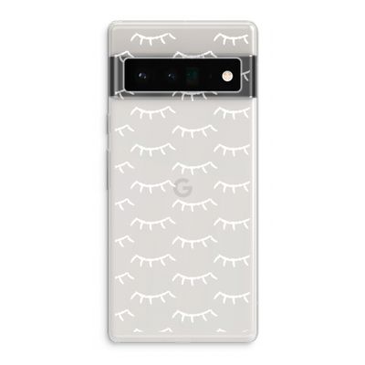 Wimpers: Google Pixel 6 Pro Transparant Hoesje