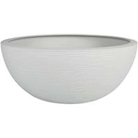 EDA PLASTIQUE - Graphit'Up wastafelpot Ø 40 - 14,9L - Wit gekalkt