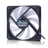 Fractal Design Silent Series R3 120 mm Computer behuizing Ventilator 12 cm Zwart, Wit - thumbnail