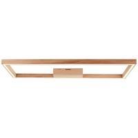 Brilliant Houten plafondlampDelgrosso met led - G99431/35