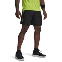 Under Armour Tech Woven Wordmark Trainingsbroekje Zwart Lichtgroen