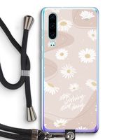 Daydreaming becomes reality: Huawei P30 Transparant Hoesje met koord