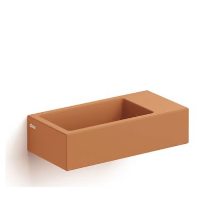Clou Flush Fontein Zonder Kraangat Mat Italiaans Zand Keramiek 36 cm