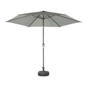 sweeek - 3m ronde parasol, paal met houteffect