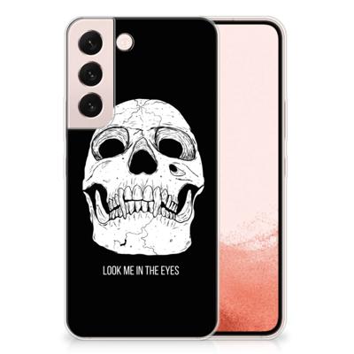 Silicone Back Case Samsung Galaxy S22 Skull Eyes Silicone Back Case Samsung Galaxy S22 Skull Eyes