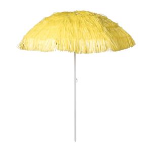 Hawaii parasol - geel - ø160x180 cm