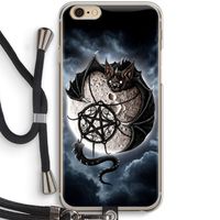 Volle maan: iPhone 6 / 6S Transparant Hoesje met koord
