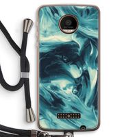 Dreaming About Whales: Motorola Moto Z Force Transparant Hoesje met koord