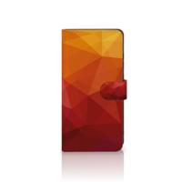 Book Case voor Samsung Galaxy S25 Ultra Polygon Red
