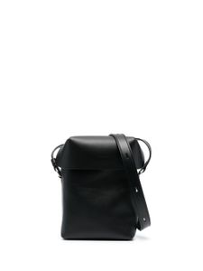 Jil Sander mini sacoche en cuir - Noir