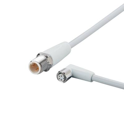 ifm Electronic EVF259 Verbindingskabel Aantal polen (sensoren): 4, 4 Stekker, recht, Bus, haaks 1.5 m 1 stuk(s)