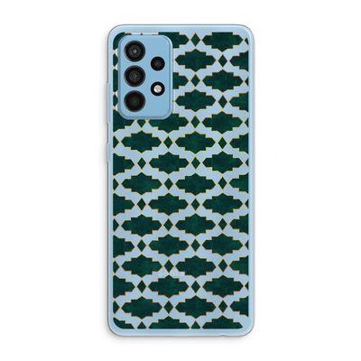 Moroccan tiles: Samsung Galaxy A52 Transparant Hoesje
