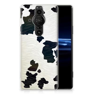 Sony Xperia Pro-I | TPU Hoesje | Koeienvlekken
