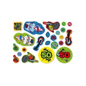 Confetti 50 jaar 300 gram   -