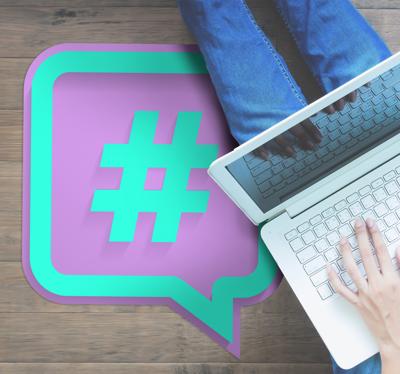 Hashtag modern vinyl tapijt Hashtag modern vinyl tapijt