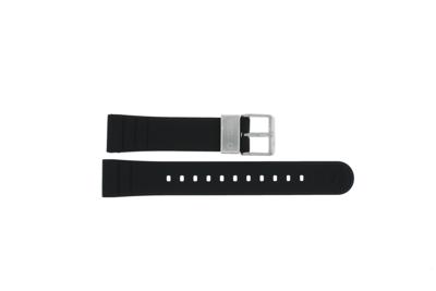Horlogeband Seiko SNE573P1 / R03S011J0 / V147-0CS0 / Prospex / R03S011J0 Rubber Zwart 20mm