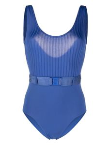 ERES maillot de bain Mezcal à taille ceinturée - Bleu