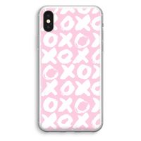 XOXO: iPhone X Transparant Hoesje