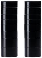 CONTEC spacer-box "toncer" ct spacer toncer 1 1/8", box, black