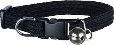 Outlet Trixie kattenhalsband - Nylon - Zwart - 21cm