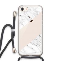 Biggest stripe: iPhone 8 Transparant Hoesje met koord