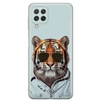 Samsung Galaxy A22 4G siliconen hoesje - Tijger wild