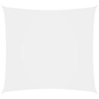 Zonnescherm vierkant 7x7 m oxford stof wit