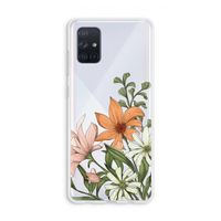 Floral bouquet: Galaxy A71 Transparant Hoesje