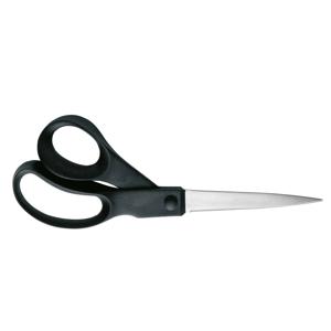 Fiskars F071719353 Kantoorschaar Rechte knip Zwart, Roestvrijstaal