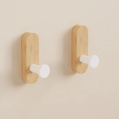 NordicWood Walnoothouten Wandhaken