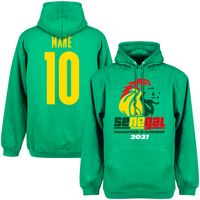 Senegal Mané 10 Afrika Cup 2021 Winnaars Hoodie