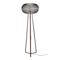 Giga Meubel - Vloerlamp Zwart Metaal - Driepoot - 55x55x170cm