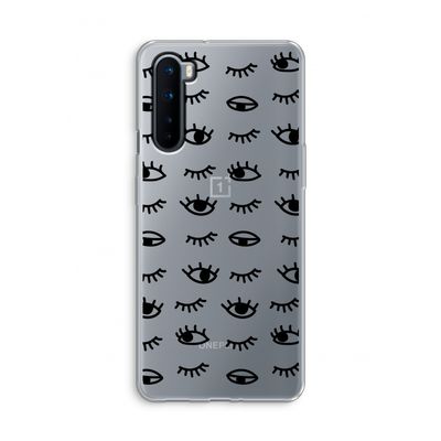 Eye pattern #2: OnePlus Nord Transparant Hoesje