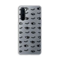 Eye pattern #2: OnePlus Nord Transparant Hoesje