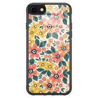 iPhone 8/7 glazen hardcase - Blossom