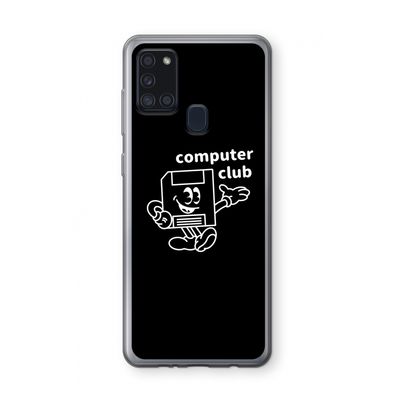 Floppyhead: Samsung Galaxy A21s Transparant Hoesje