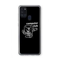 Floppyhead: Samsung Galaxy A21s Transparant Hoesje
