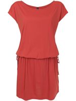 Lygia & Nanny robe courte Shiva à taille ajustable - Rouge