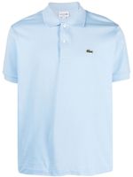 Lacoste polo à patch logo - Bleu