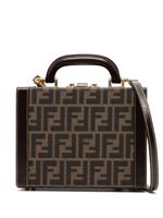 Fendi Pre-Owned sac à main Zucca (années 1990-2000) - Marron