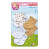 Heless Poppensokken glitter - 3 paar, 28-35 cm Heless Poppensokken glitter - 3 paar, 28-35 cm