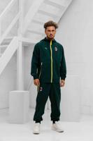 AC Milan Tech Woven Trainingspak Senior 2025/2026 Groen - Maat M - Kleur: Donkergroen | Soccerfanshop