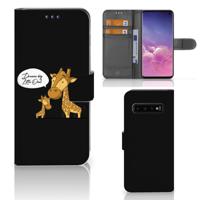 Samsung Galaxy S10 Leuk Hoesje Giraffe